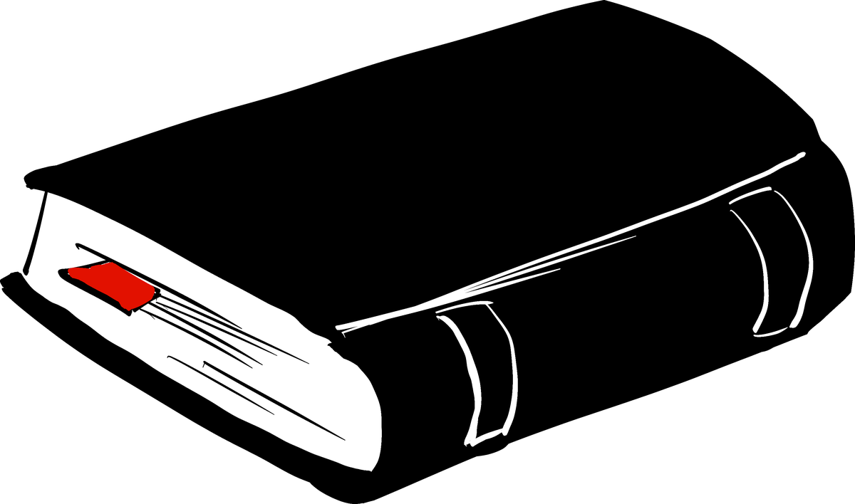 Illustration: aufgeschlagenes Gesetzbuch